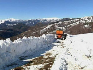 Снег у Босилеграду
