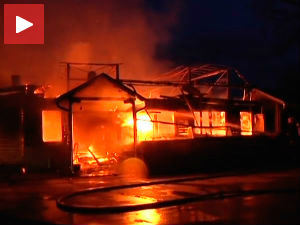 Изгорела кафана у Нишу