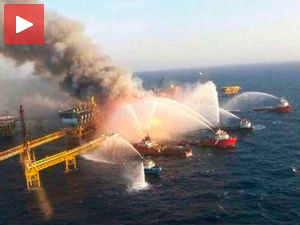 Пакао на платформи у Мексичком заливу