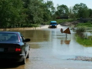 Опада водостај Велике Мораве