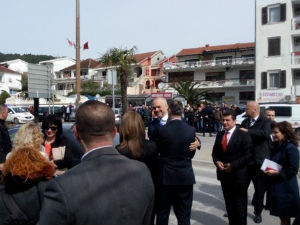 Добродошлица за Раму и Тачија у Улцињу 