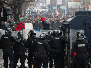 Протест косовске опозиције 18. априла