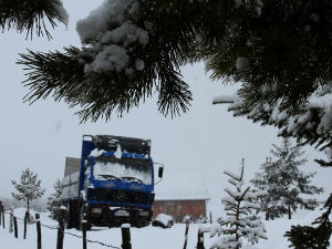 Проблеми са снегом у Пријепољу и Новој Вароши