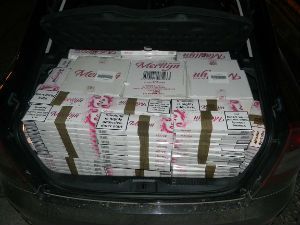 Врњачкa Бањa, заплењено 5.000 паклица цигарета