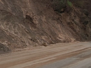 Обрушило се брдо код Краљева