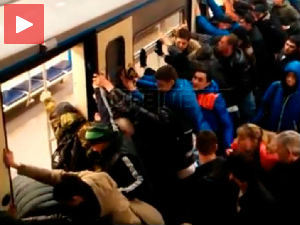 Московљани померили воз да извуку жену
