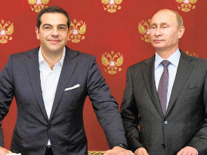 Путин поклонио Ципрасу икону коју су нацисти украли