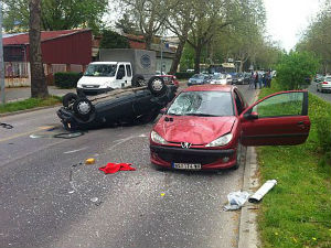 Судар у Новом Саду, двоје повређено 