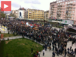 Антивладин протест у центру Приштине