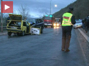 Тежак удес код "Трепче"