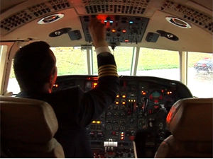 "Фалкон" враћен због кафе просуте на контролну таблу