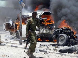 Сомалија, 10 жртава у експлозији аутомобила бомбе