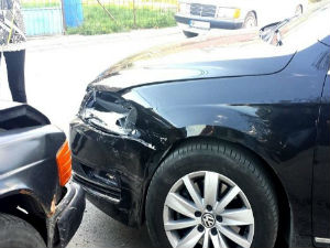 Службени аутомобил БНВ оштећен у судару