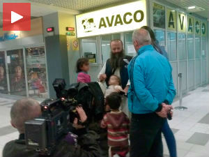 Mухедин Гегић са децом допутовао у Београд