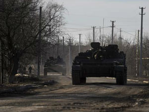 Украјина, размена ватре у стратешком селу Широкине