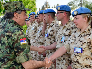Диковић обишао српске мировњаке на Кипру