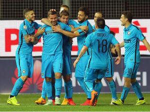 Интер славио у Удинама са два играча више