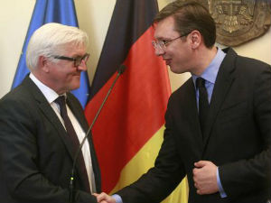 "Велт" о посети Штајнмајера Србији