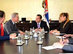 Дачић са холандском амбасадорком о ЕУ и ОЕБС-у