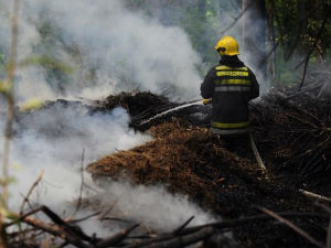 Угашен пожар на Авали 