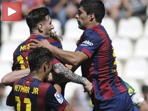 Барса "разбила" Кордобу, Реал "преживео Севиљу"