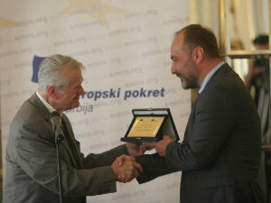 Јанковићу награда "Допринос Европи"