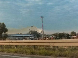 Жути дим поново над Панчевом