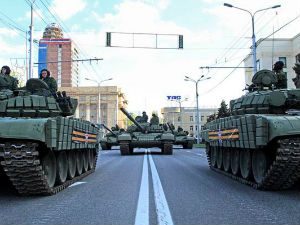 Парада у Доњецку поводом Дана победе