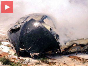 Срушио се војни авион у Шпанији