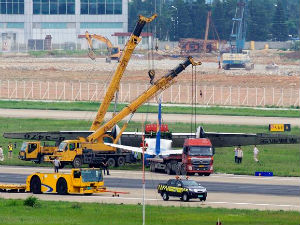 Кина, авион излетео с писте