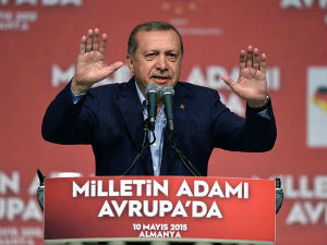 Ердоган се обратио присталицама у Немачкој