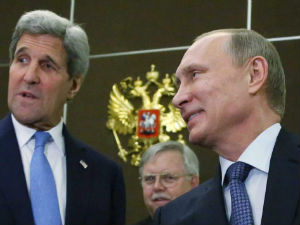 Путин и Лавров разговарали са Керијем 