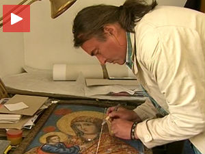 Рестауратор из Ужица обнавља иконе