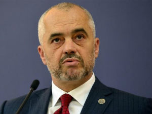 Рама се срео са албанским лидерима у Македонији