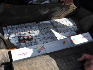 Нови Пазар, заплењено 2.000 паклица цигарета