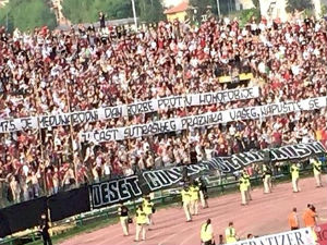 Осуда хомофобичне поруке навијача Сарајева