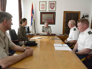 Национална гарда Охаја у посети Генералштабу ВС