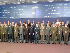 Диковић на састанку Војног комитета ЕУ