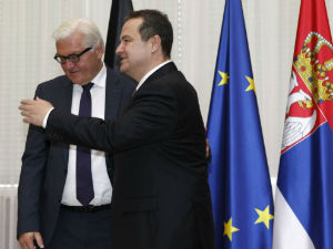 Дачић са Штајнмајером и Буркхалтером о Украјини