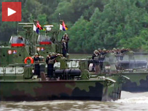 Вежба Речне флотиле "Плави удар"