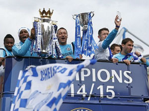 Челсијева парада на улицама Лондона