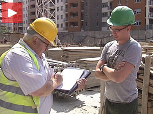 Инспектори у акцији, радници беже са градилишта