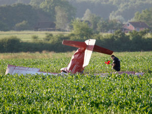 Спортски авион пао код Врбовца, двоје мртвих