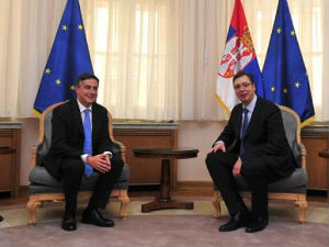 Вучић: Макалистер има реалан однос према Србији