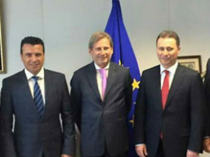 Јоханес Хан немоћан, македонска криза се наставља