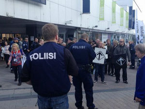 Хапшења на скупу неонациста у Финској