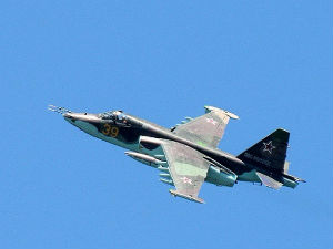 Срушио се руски Су-25, погинуо пилот
