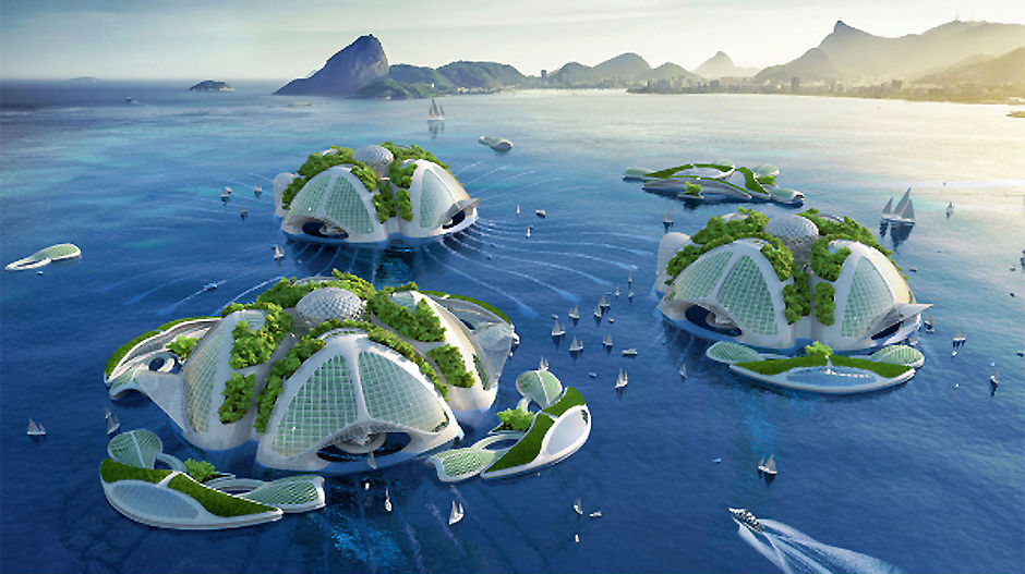 Отпад као материјал за подводни град будућности!