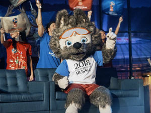 Вук Забивака маскота Светског првенства у Русији