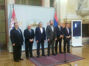 Са српским посланицима из парламената Словеније, Румуније, Мађарске и Македоније